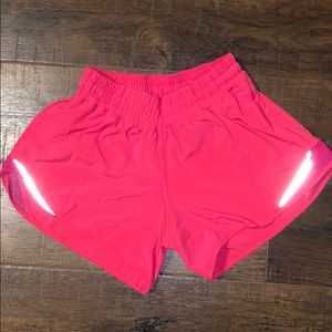 Hot Pink Lululemon Shorts